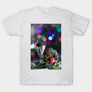 christmas martini cocktail T-Shirt